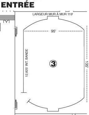 Plan patinoire SportXpo